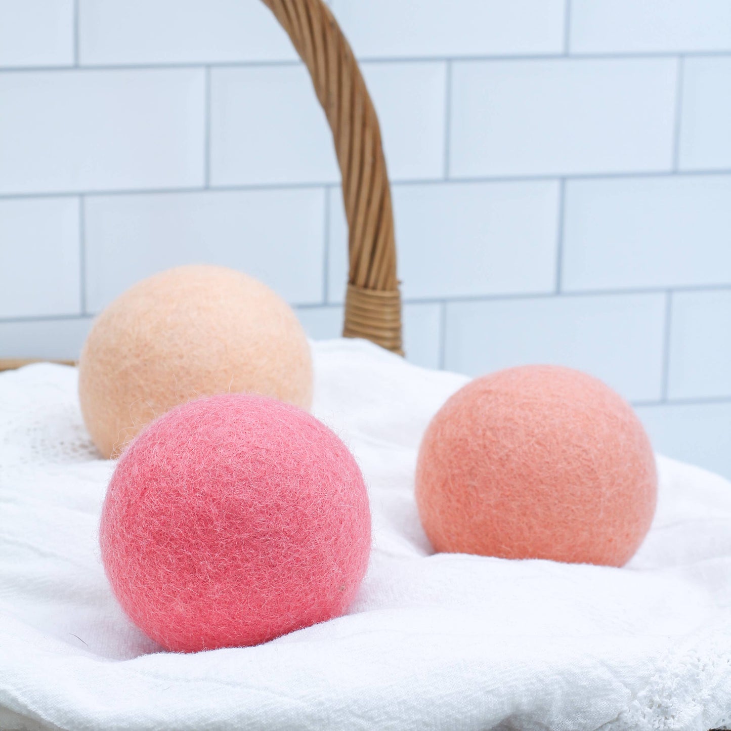 Coral Ombre (Pink) Trio - Set of 3: With Bag