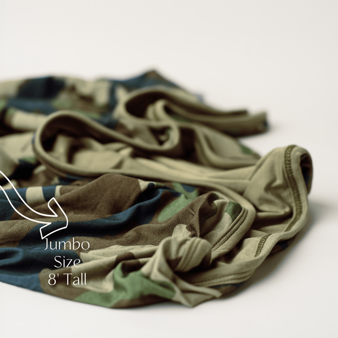 Camo Adult Swaddle Blanket