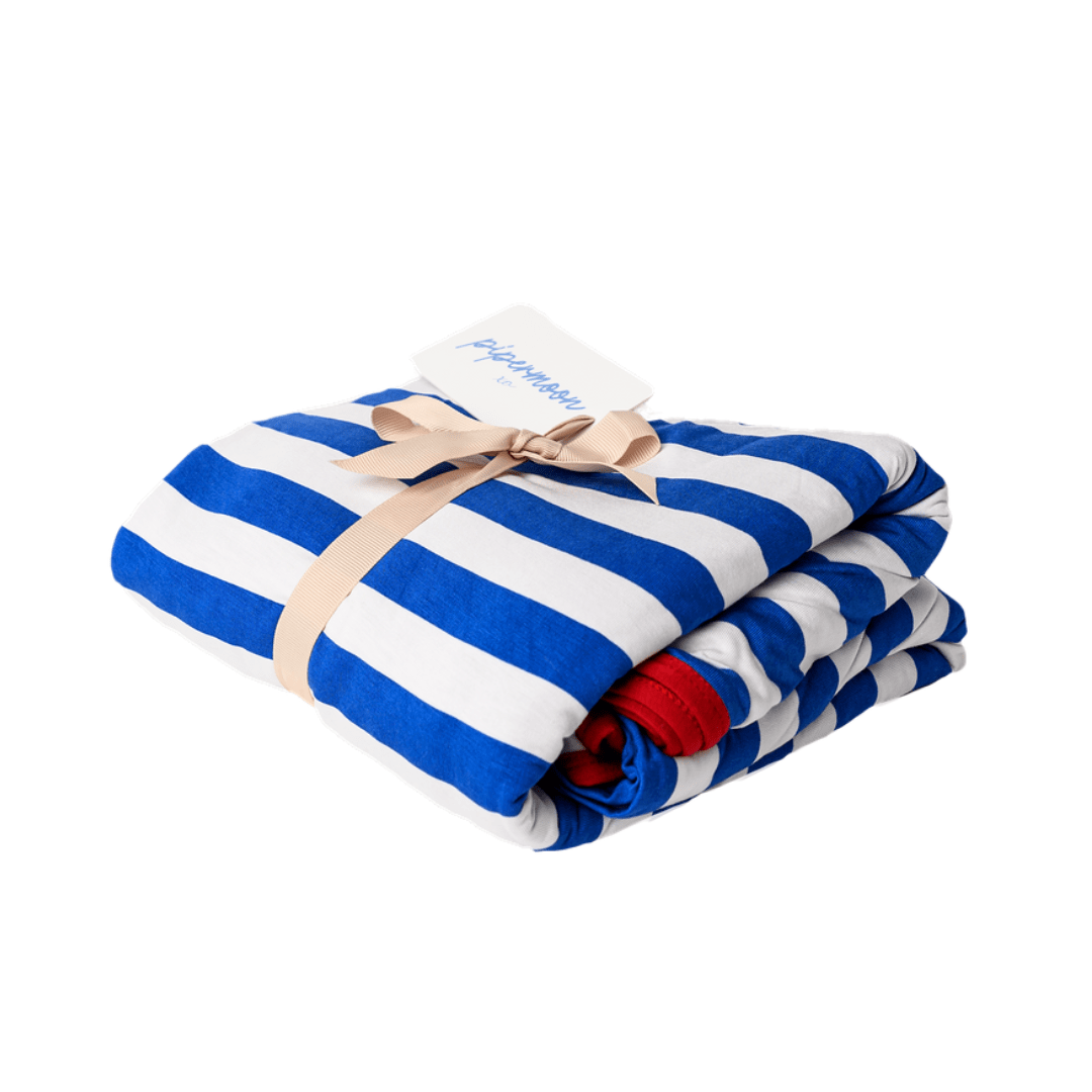 Nantucket Sails Swaddle Blanket