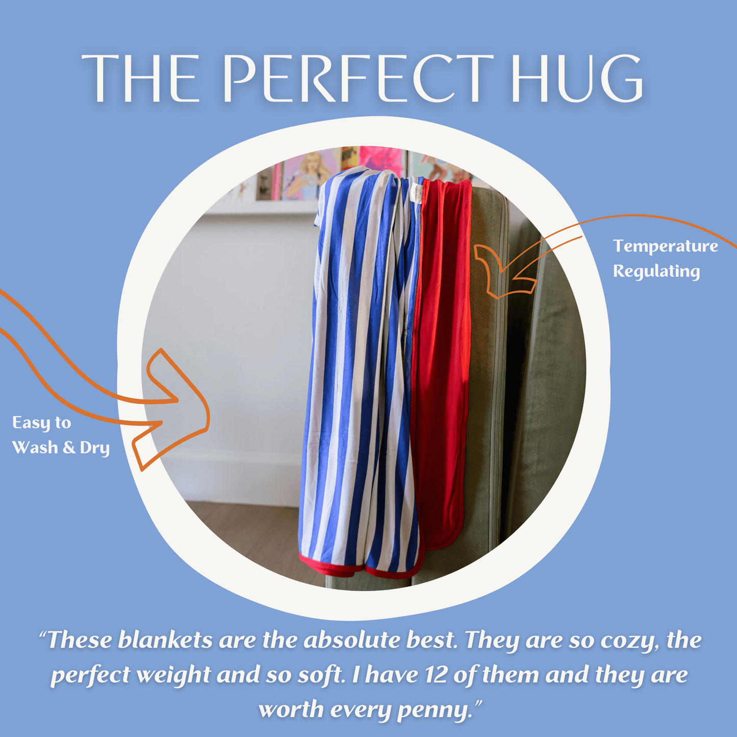 Nantucket Sails Swaddle Blanket