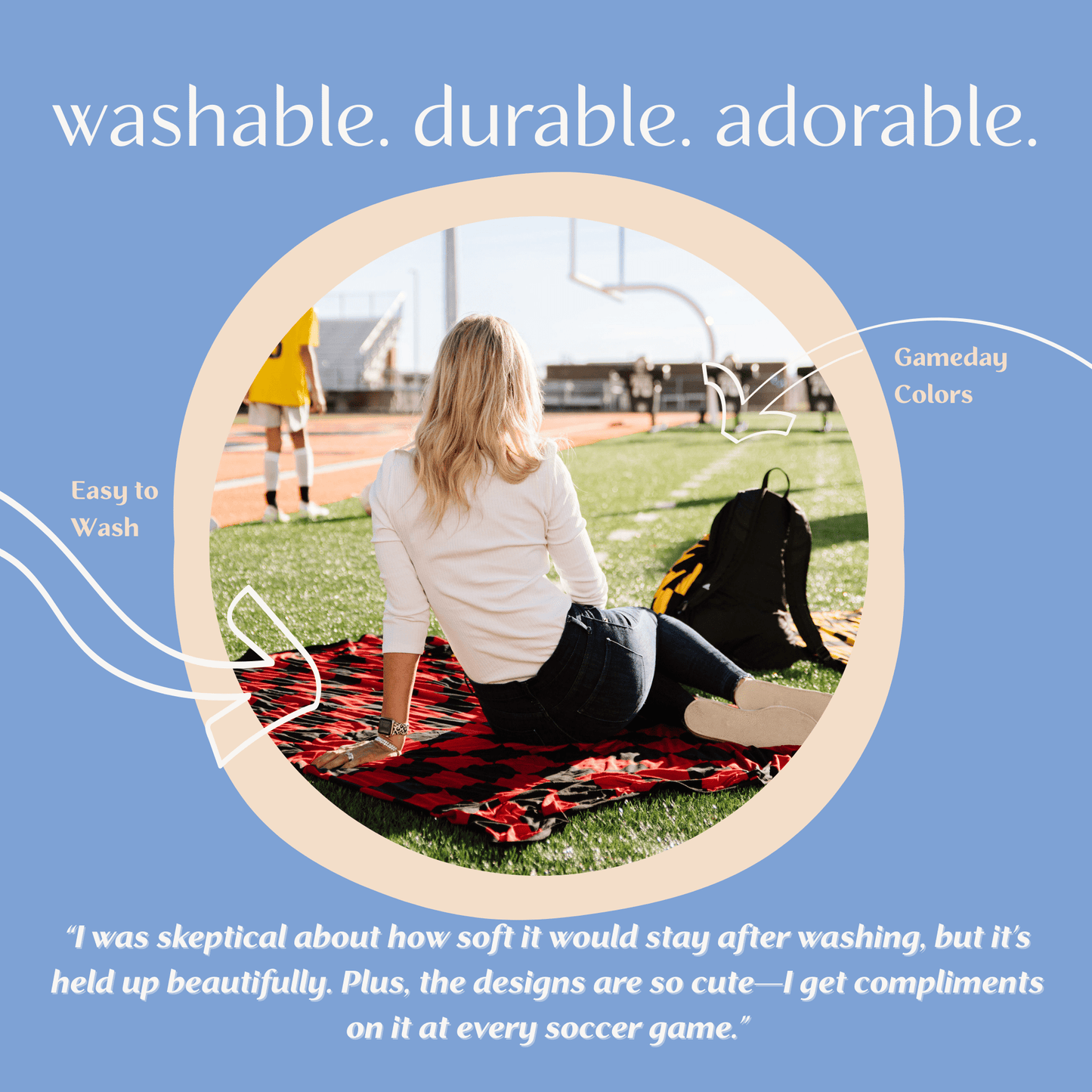 Red & Black Adult Swaddle Blanket