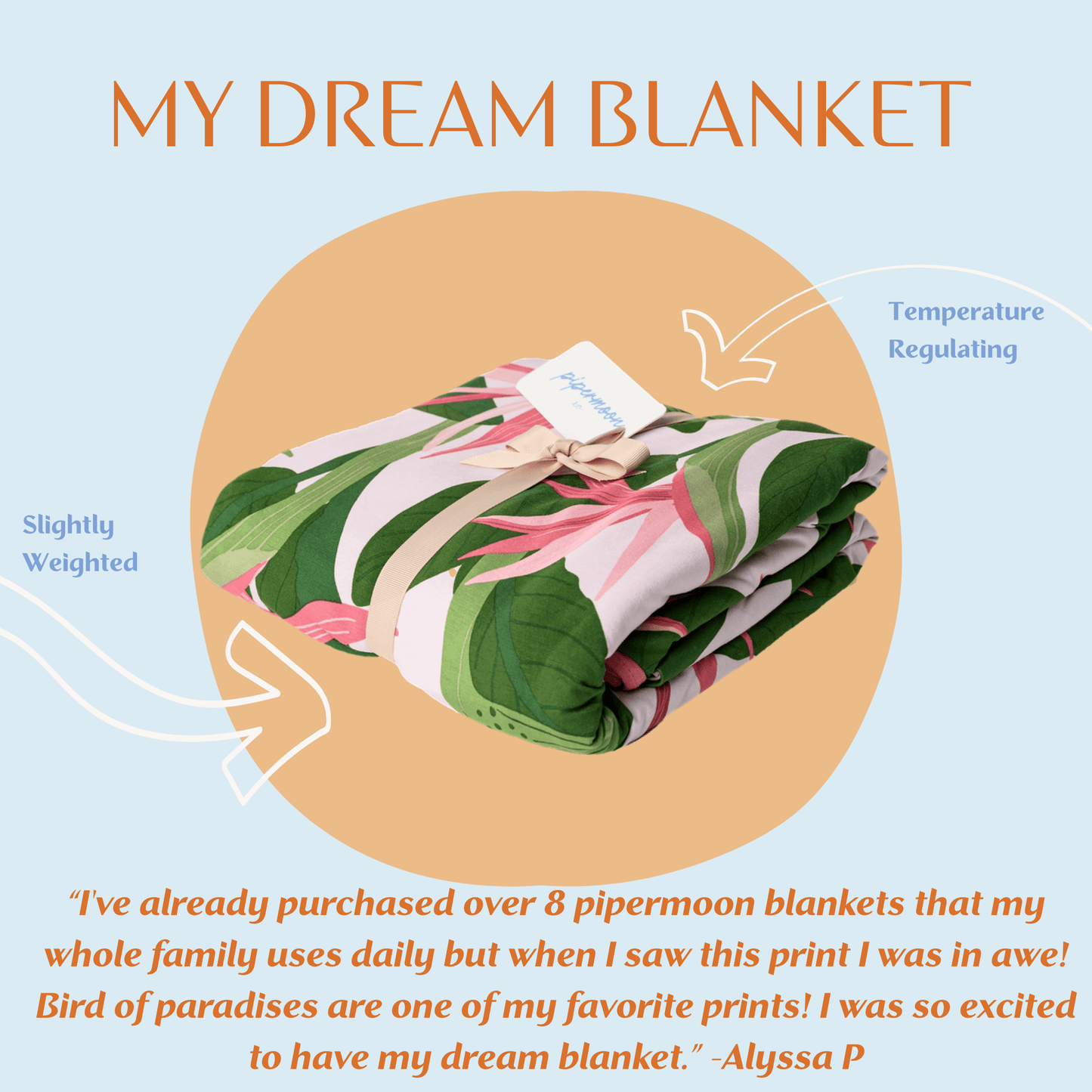 Paradise Adult Swaddle Blanket