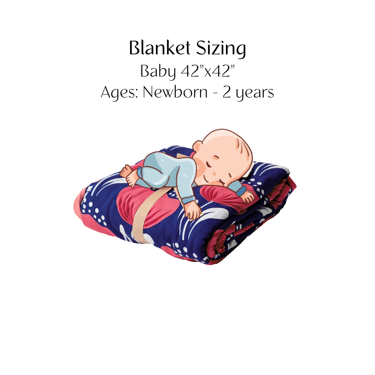 Baby Scandi swaddle blanket is perfect for moms that love color and want their baby to be cuddled in a constant hug.