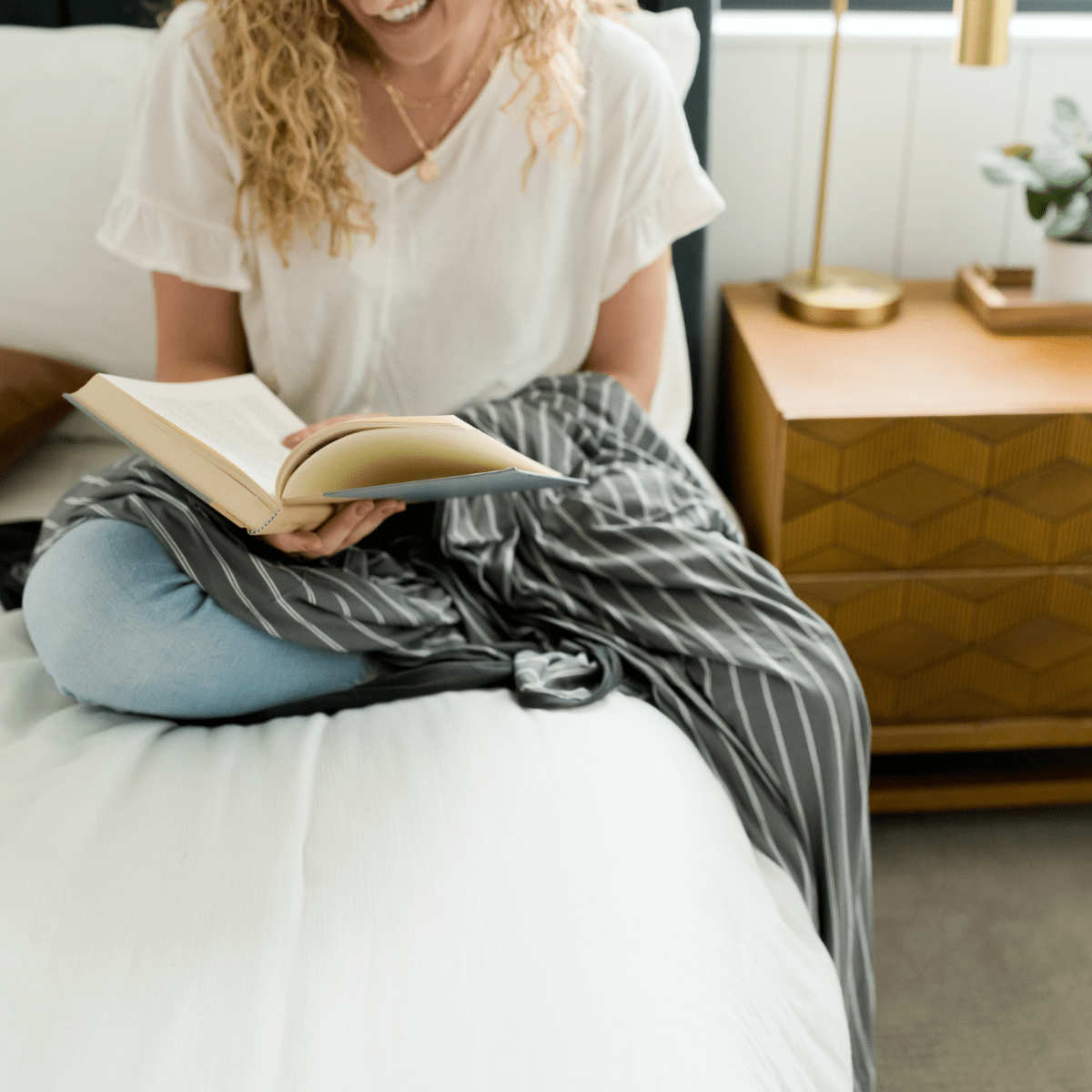 Sleep better with cooling technology for hot sleepers.