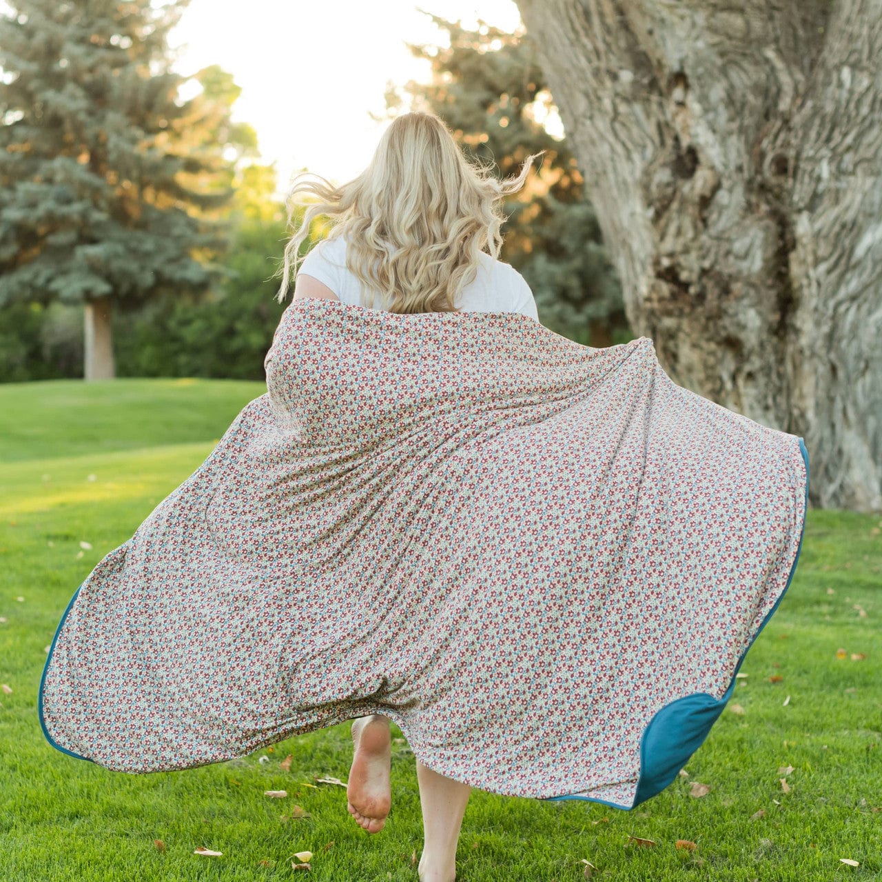 Cozy comfort full body adult blanket.
