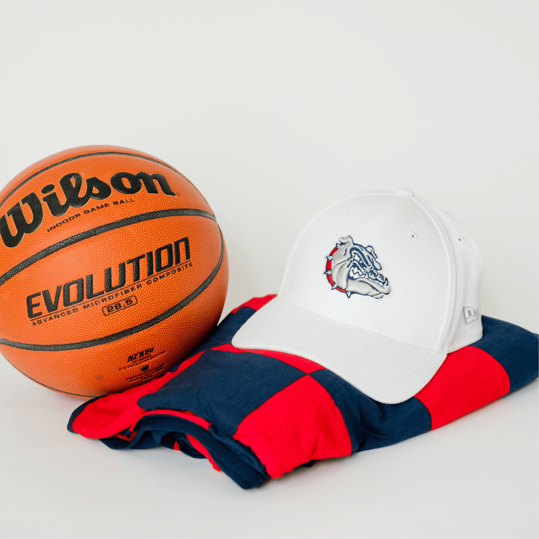 Basketball fan blanket, stay warm, stay cozy with stadium approved blanket, dorm throw decor. University of Arizona, Gonzaga basketball, College game day.