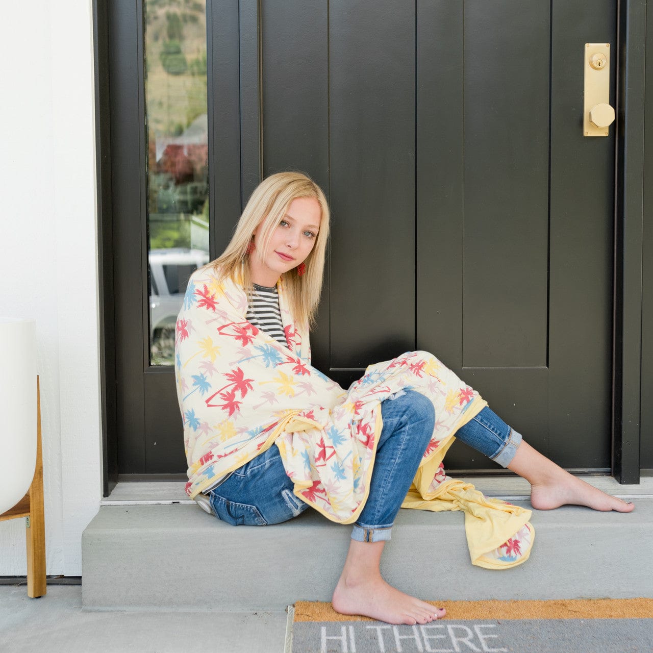 Super soft Jersey Wrap Blanket that gets softer with every wash.
