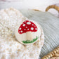 White Mushroom Trio: With Bag