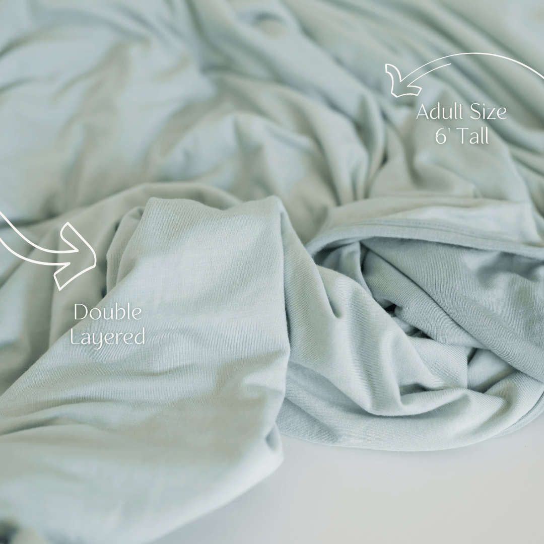 Sea Glass Swaddle Blanket