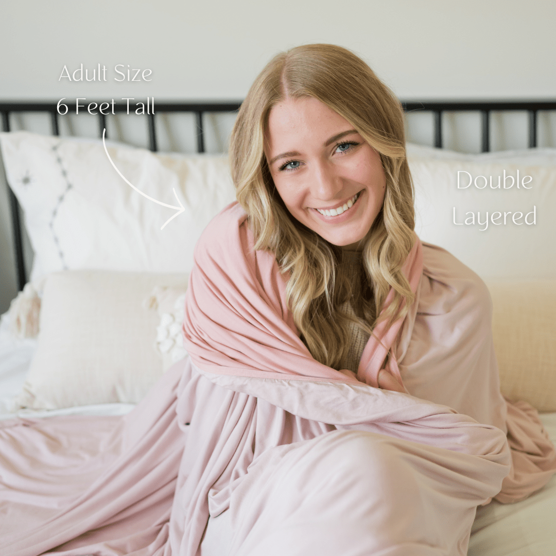 Blush Swaddle Blanket