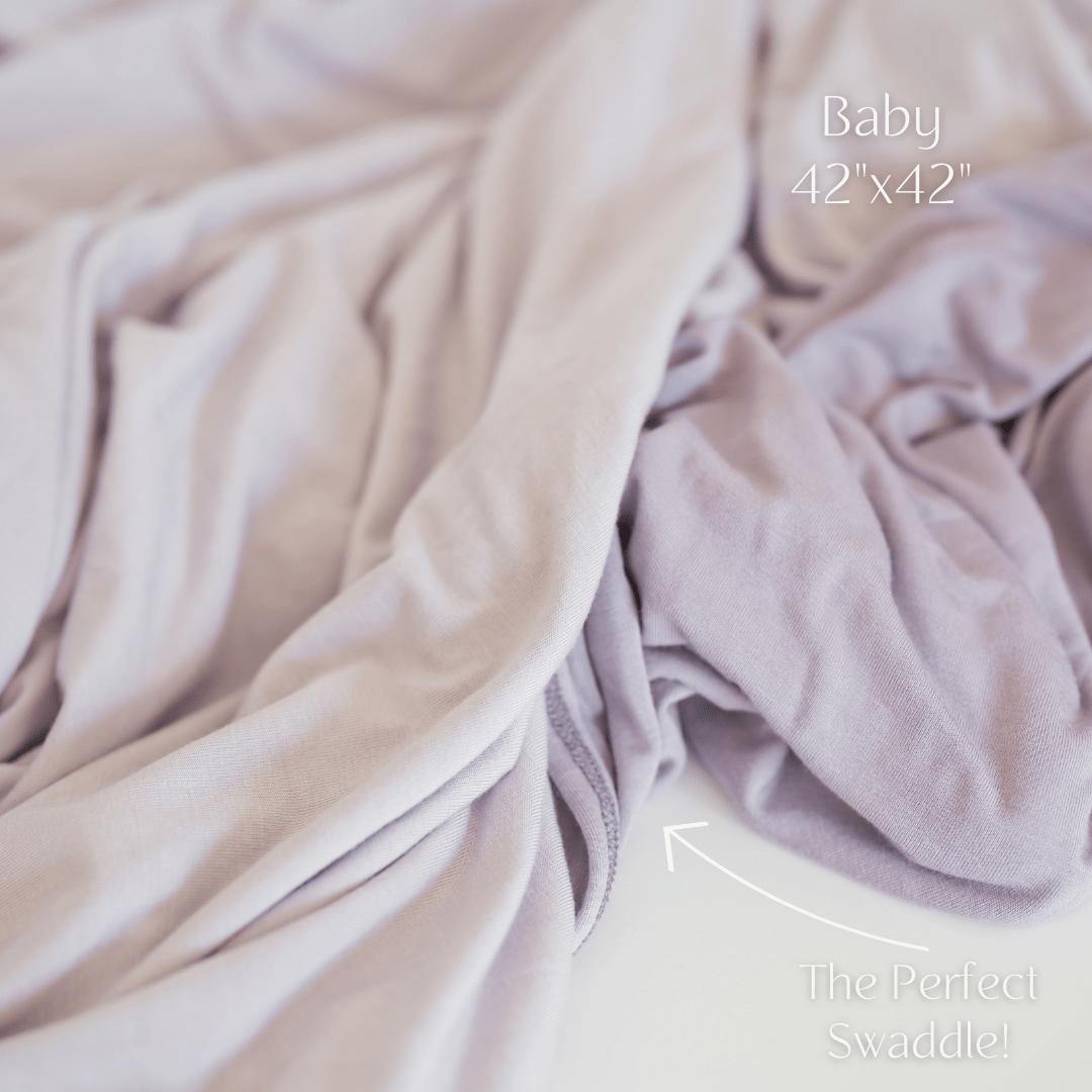 Lavender Haze Swaddle Blanket