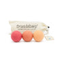 Coral Ombre (Pink) Trio - Set of 3: With Bag