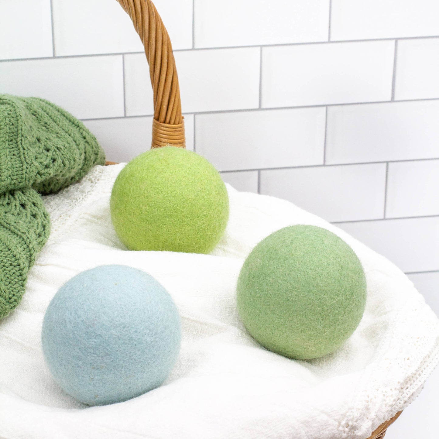 Jade Ombre (Green) Trio - Set of 3: With Bag