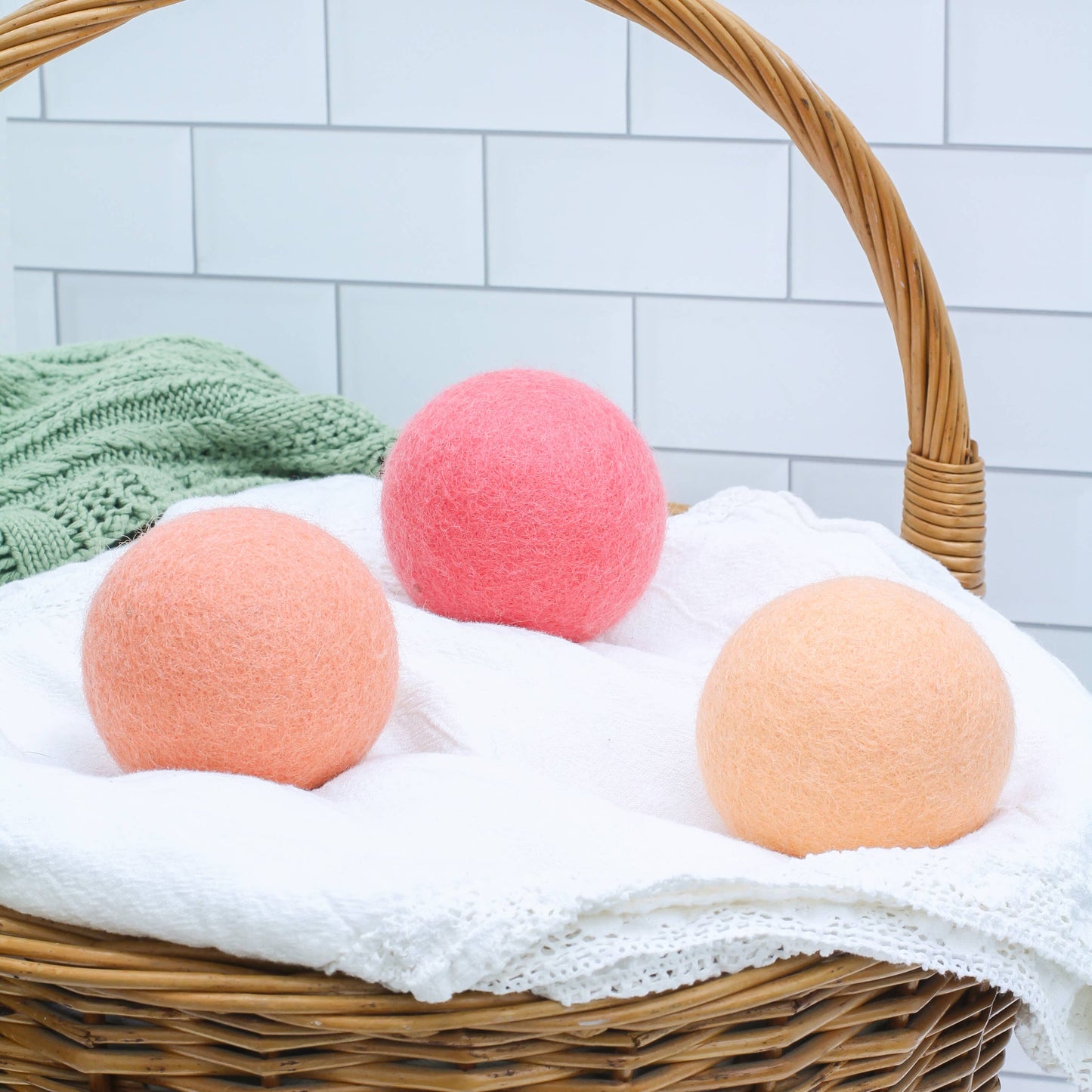 Coral Ombre (Pink) Trio - Set of 3: With Bag