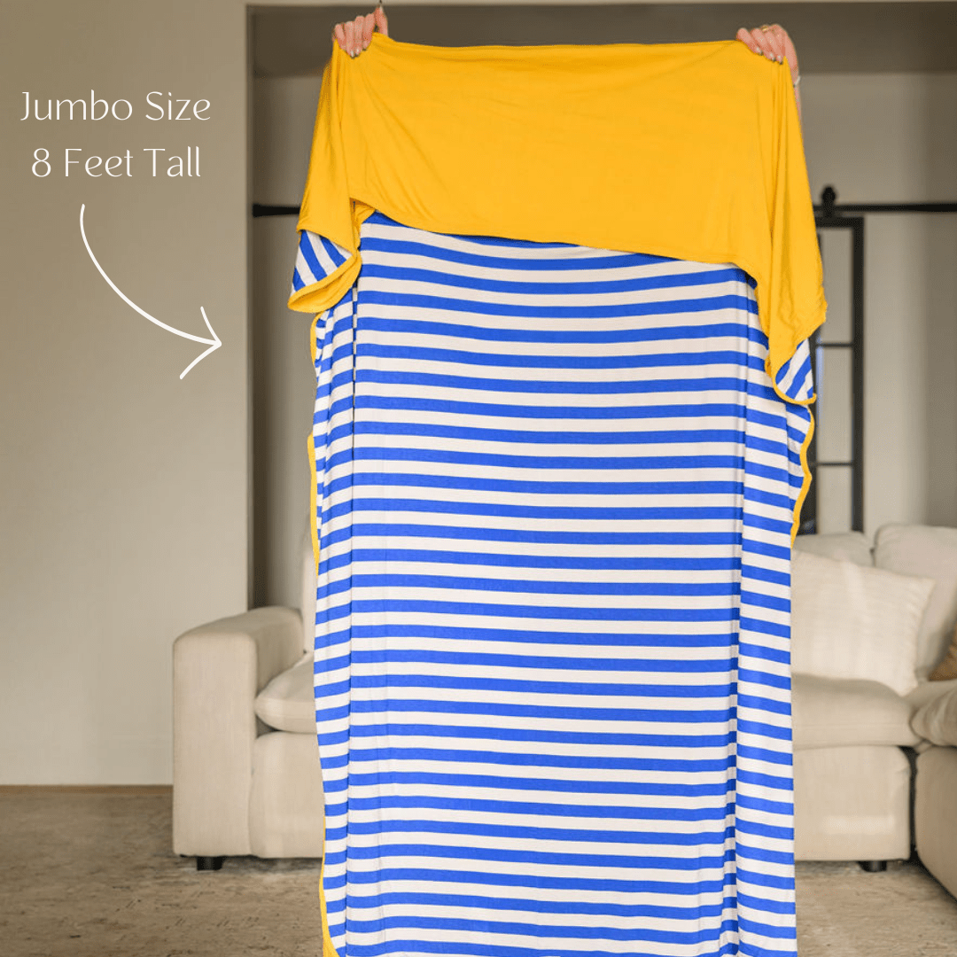 Sorrento Lemon Adult Swaddle Blanket