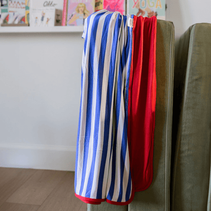 Nantucket Sails Swaddle Blanket