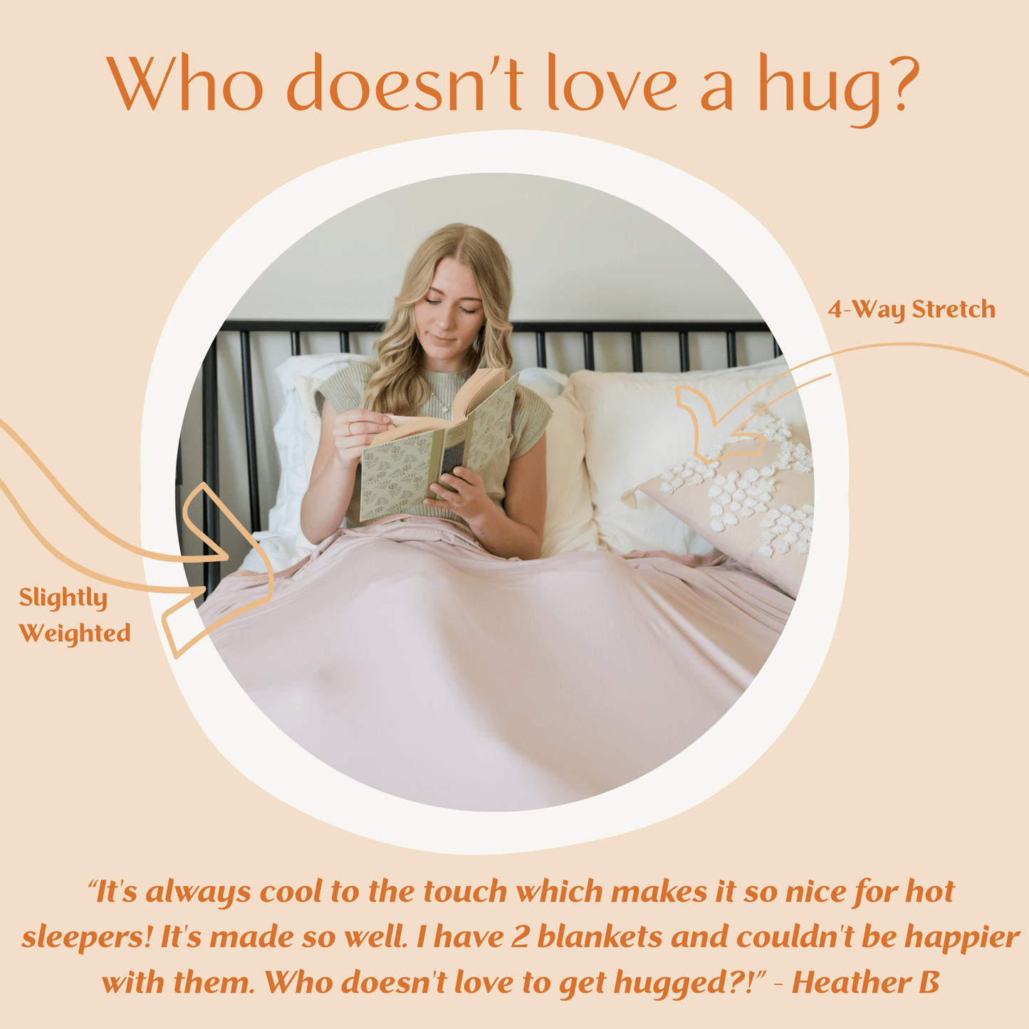 Blush Bed Blankets