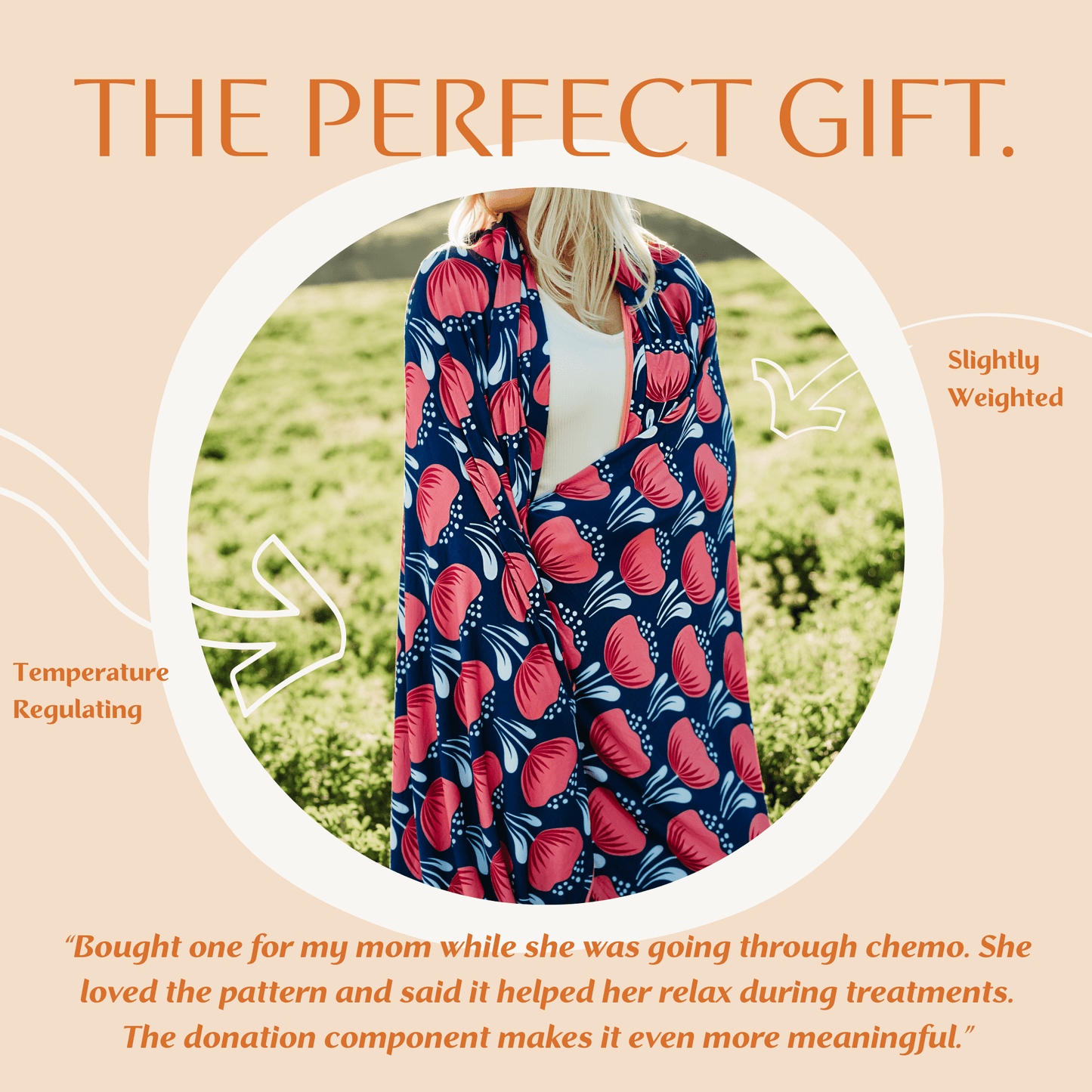 Poppy Adult Swaddle Blanket