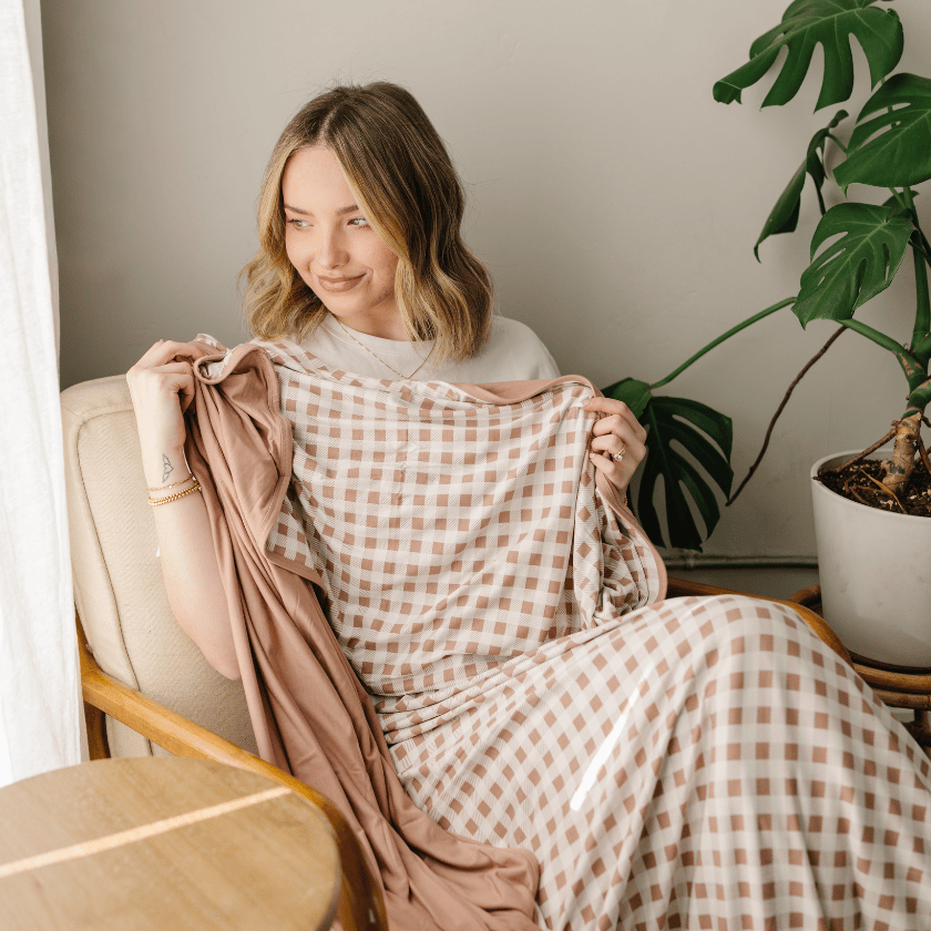 Latte Swaddle Blanket