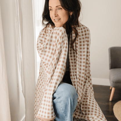 Latte Swaddle Blanket