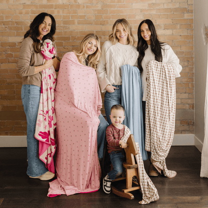 Cherry Swaddle Blanket