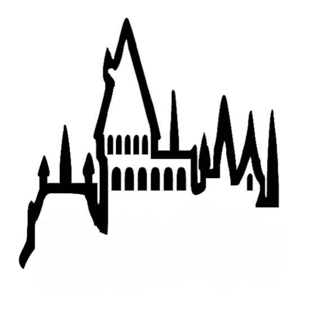Hogwarts castle embroidery.