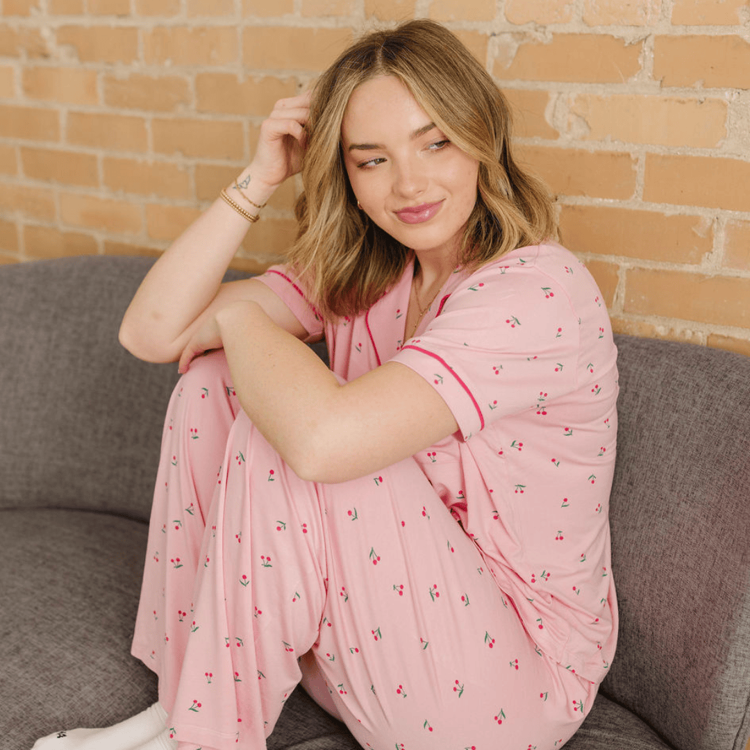 Cherry Pajama Set