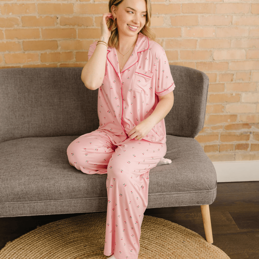 Cherry Pajama Set