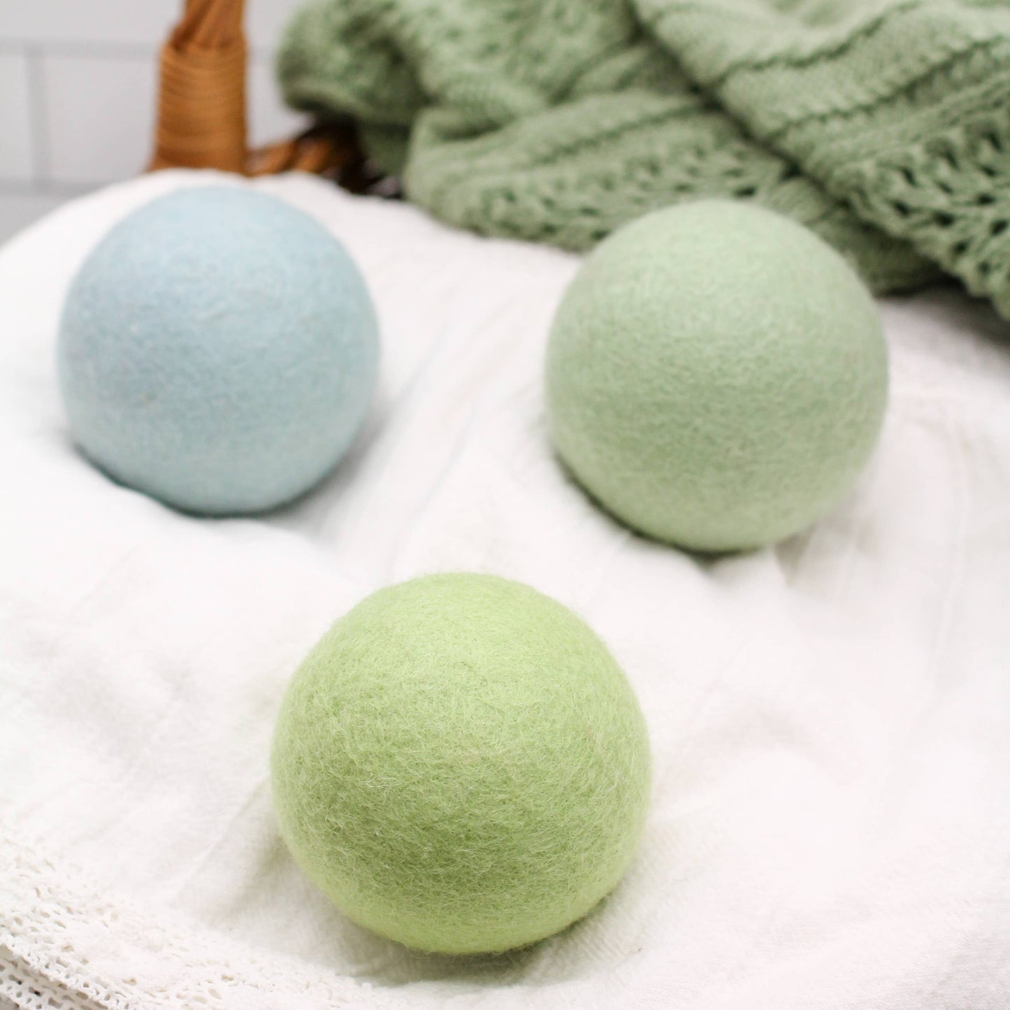 Jade Ombre (Green) Trio - Set of 3: With Bag